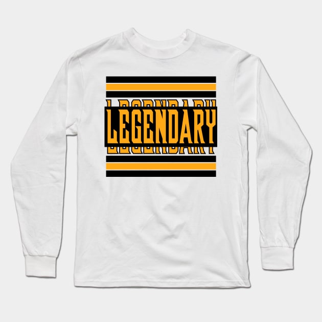 Legendary Long Sleeve T-Shirt by dflynndesigns